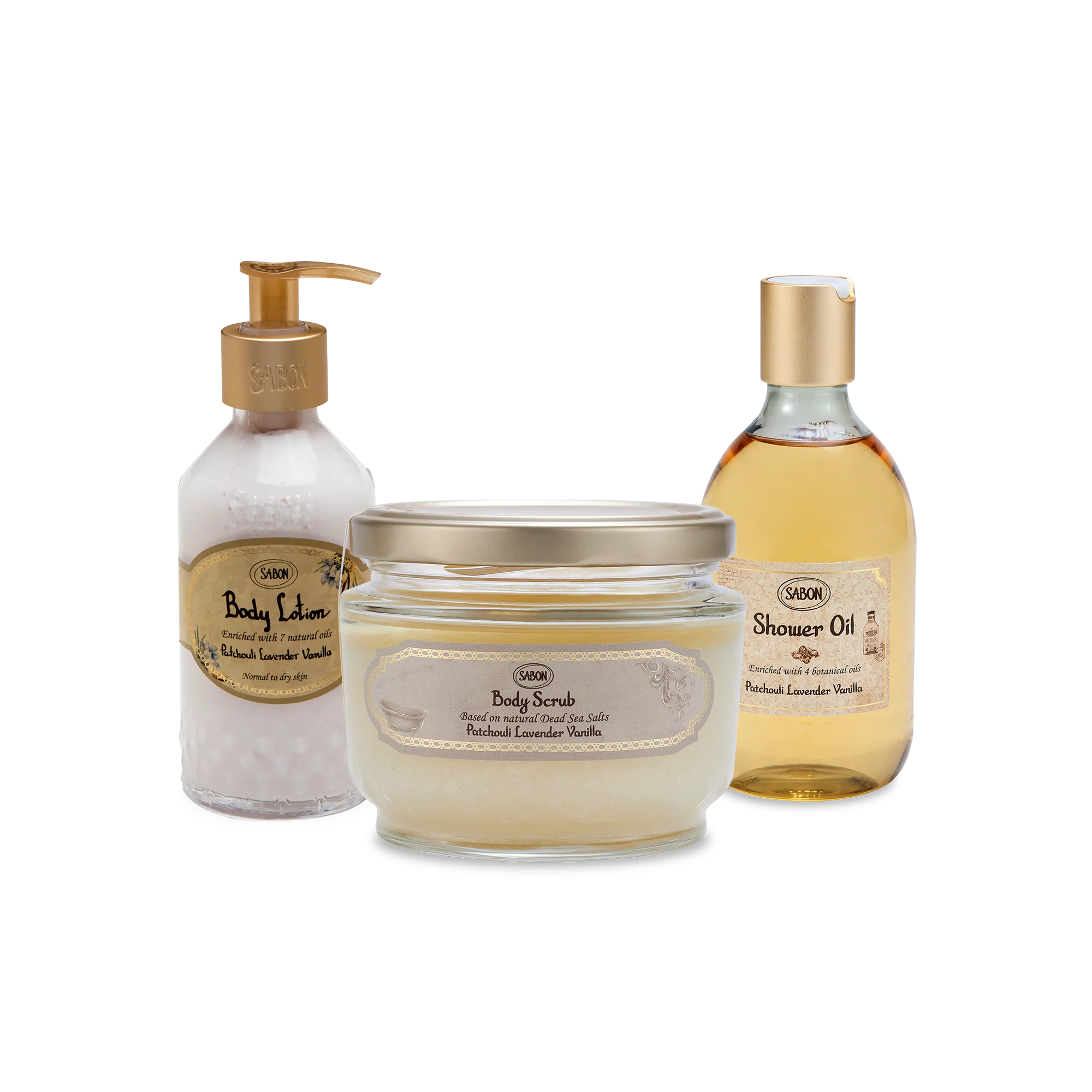 Image of #NextGen Hydrating Body Ritual Patchouli Lavender Vanilla Gift Set