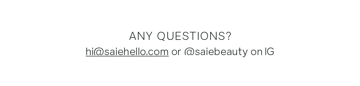 Any questions?