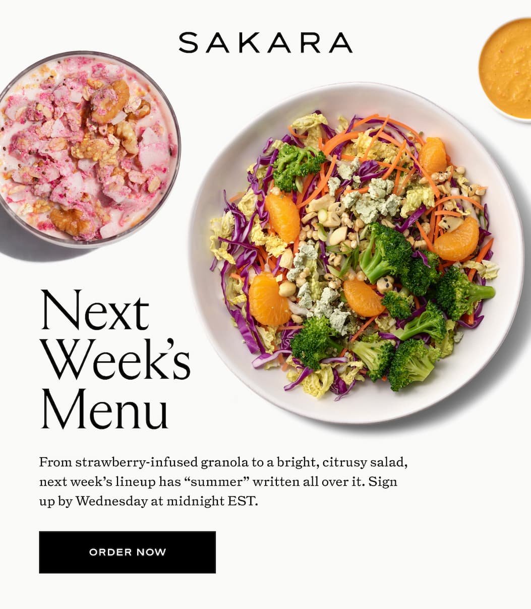 Next Week's Menu is here!