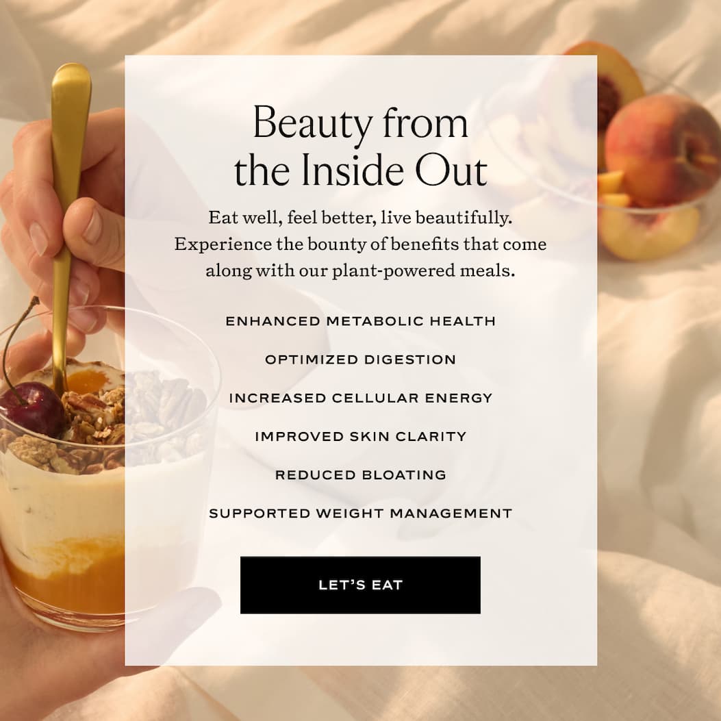 Beauty from the inside out. 