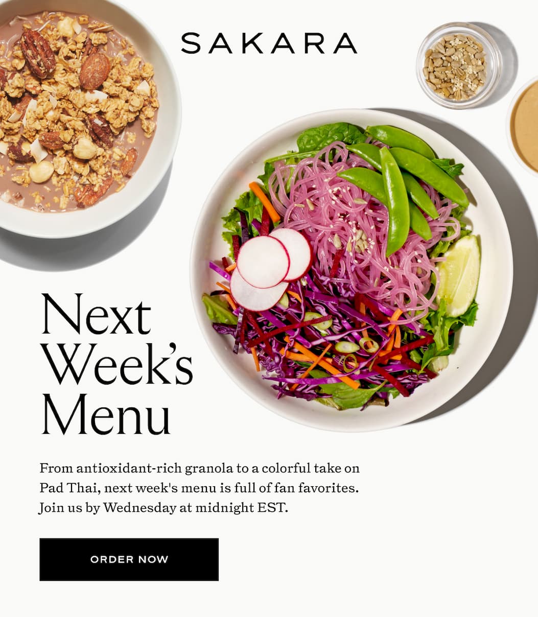 Next Week's Menu is here!