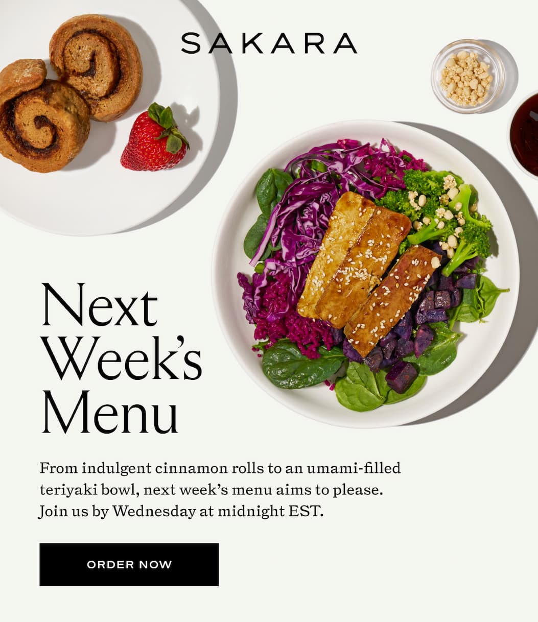 Next Week's Menu is here!