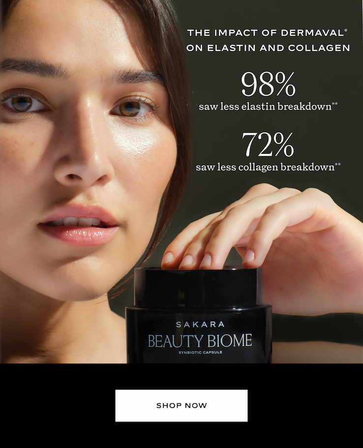 The Impact of Dermaval on elastin and collagen. 98% saw less elastin breakdown. 72% saw less collagen breakdown. 