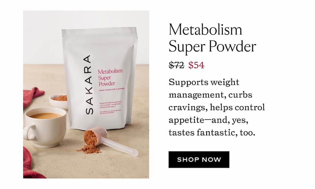 Metabolism Super Powder 25% off with code SUMMERSALE