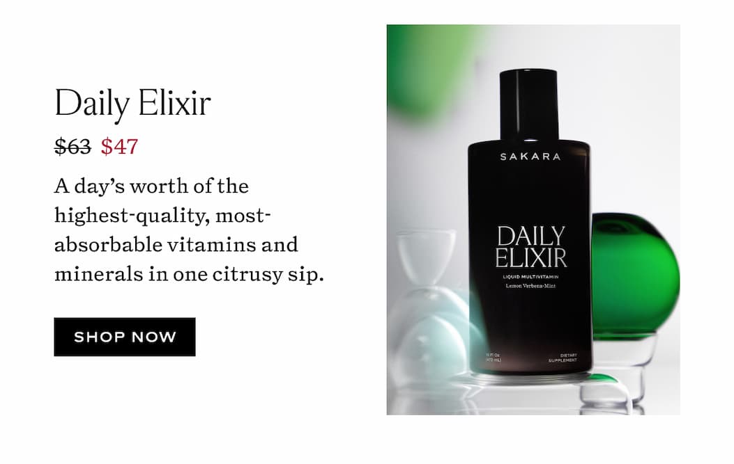 Daily Elixir 25% off with code SUMMERSALE