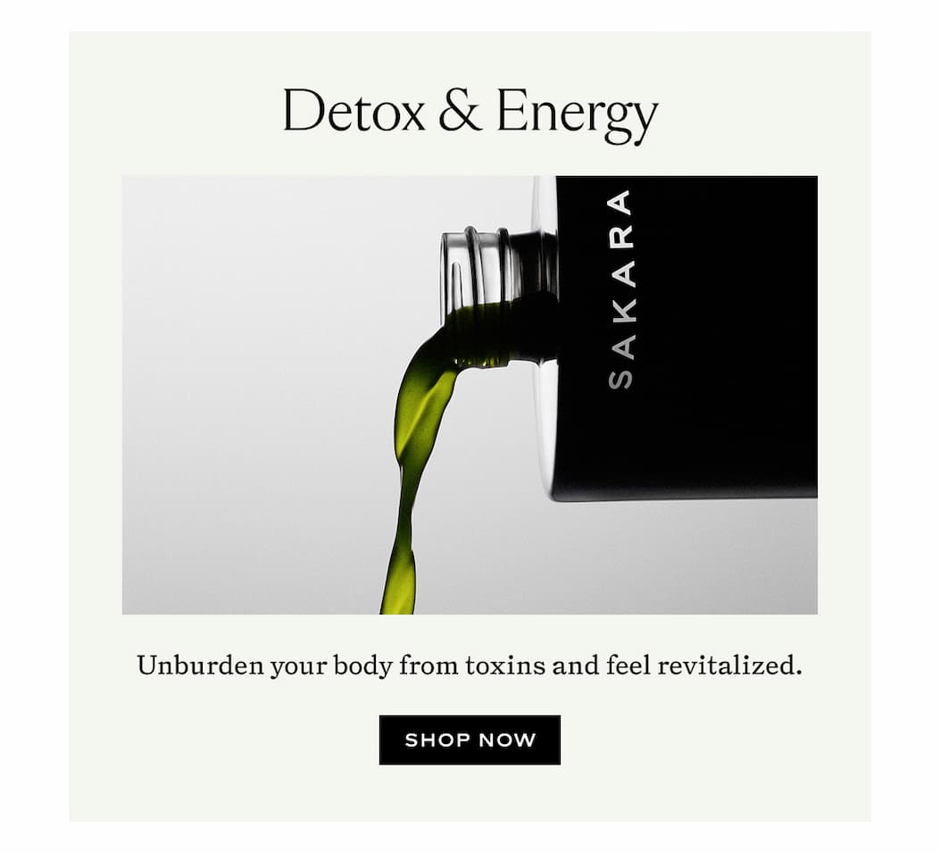 Detox & Energy - 25% off with code SUMMERSALE