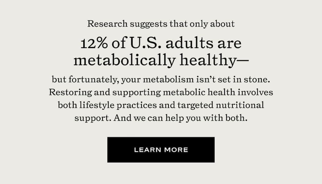 12% of US adults are metabolically healthy