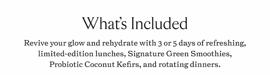 What's Included