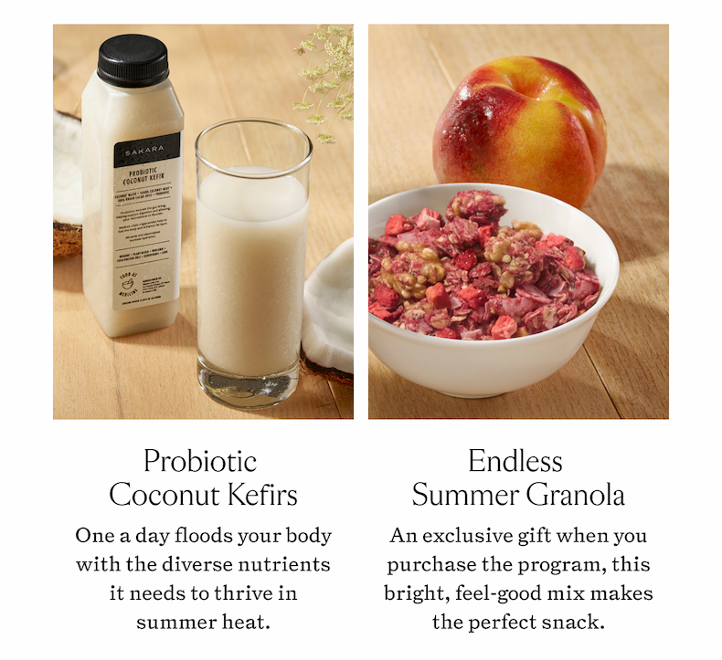 Probiotic Coconut Kefirs and Endless Summer Granola