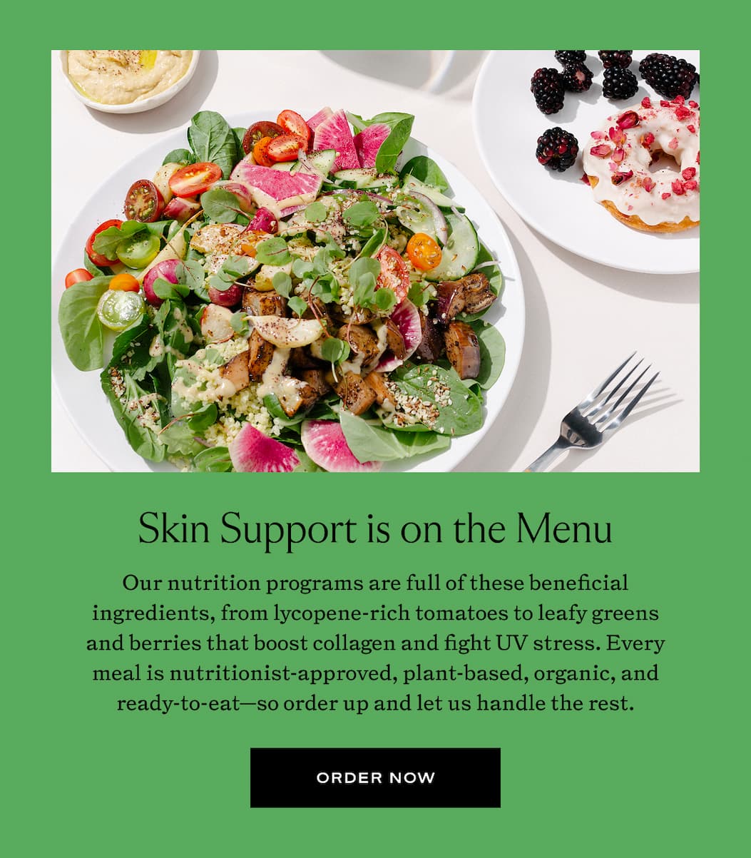 Skin Support is on the Menu