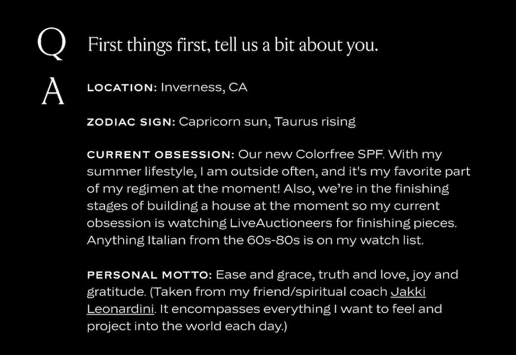 First things first, tell us a bit about you. 