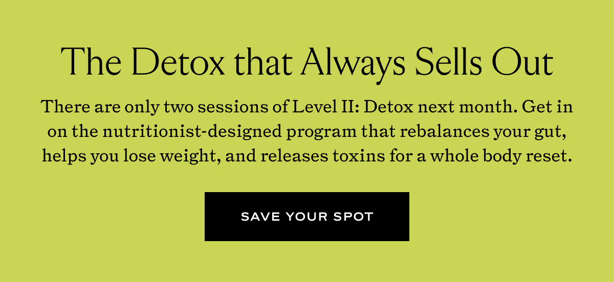 The Detox that Always Sells Out