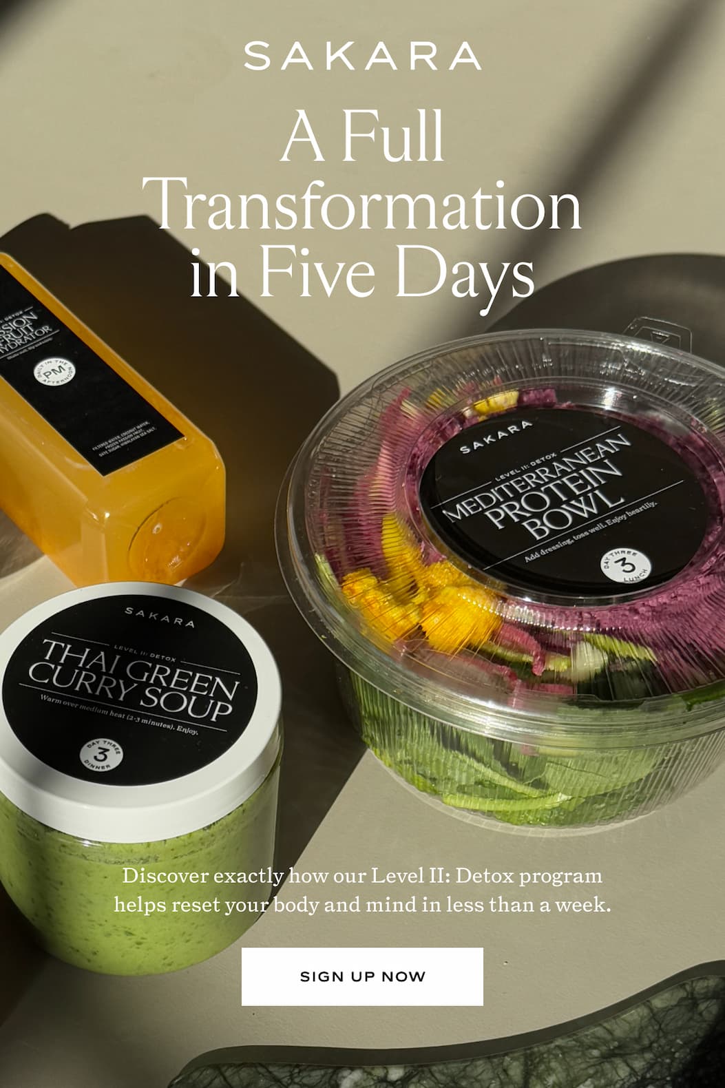 A Full Transformation in Five Days