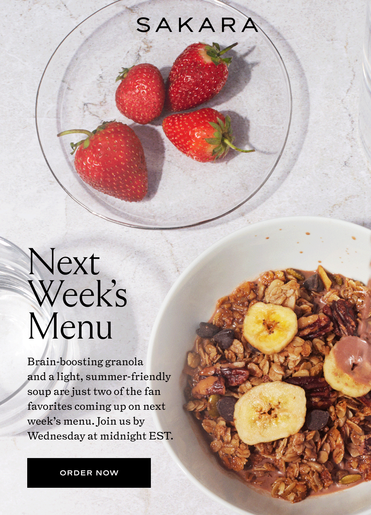 Next Week's Menu 
