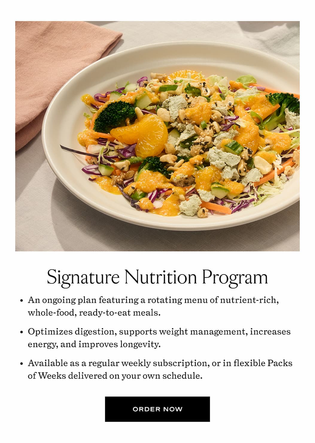 Signature Nutrition Program
