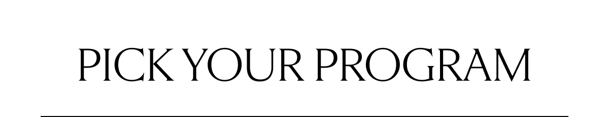 Pick Your Program