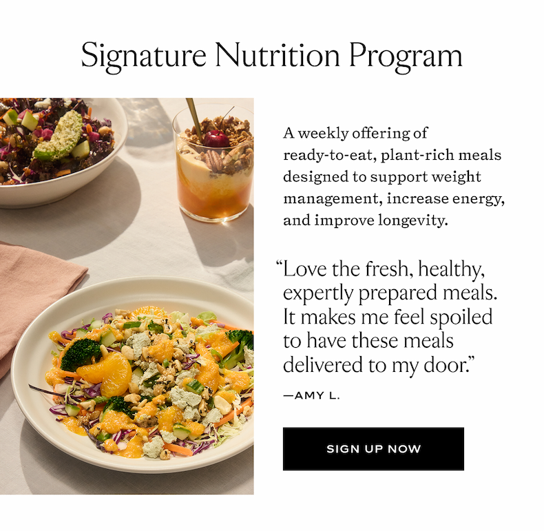 Signature Nutrition Program