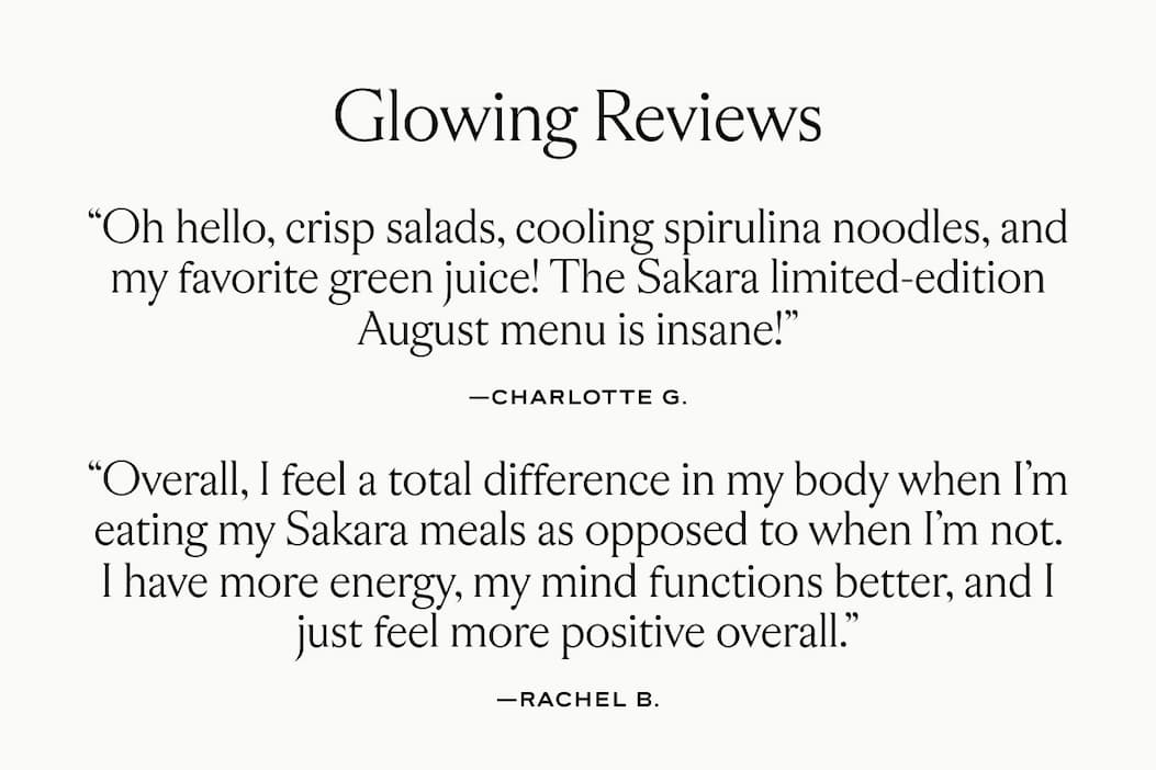 Glowing Reviews