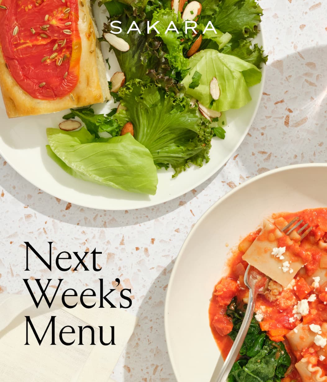 Next Week's Menu 