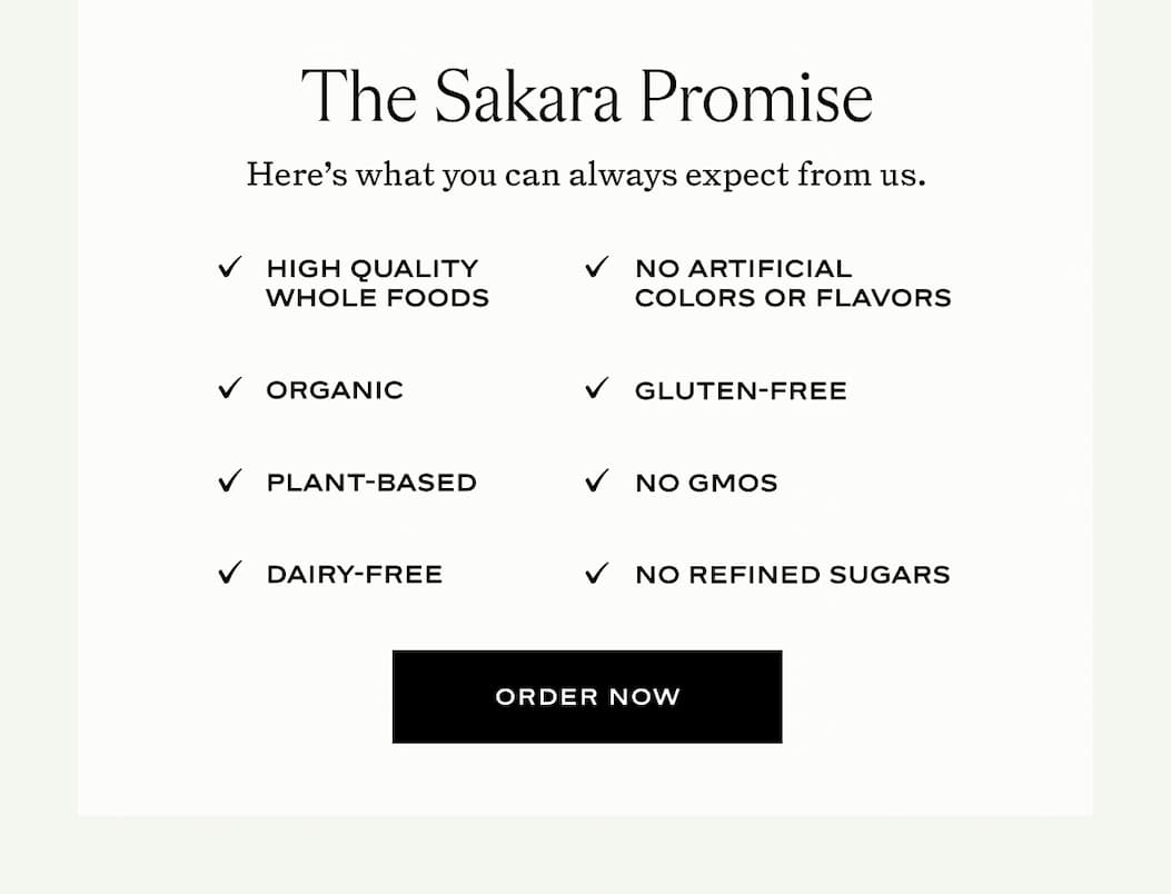 The Sakara Promise