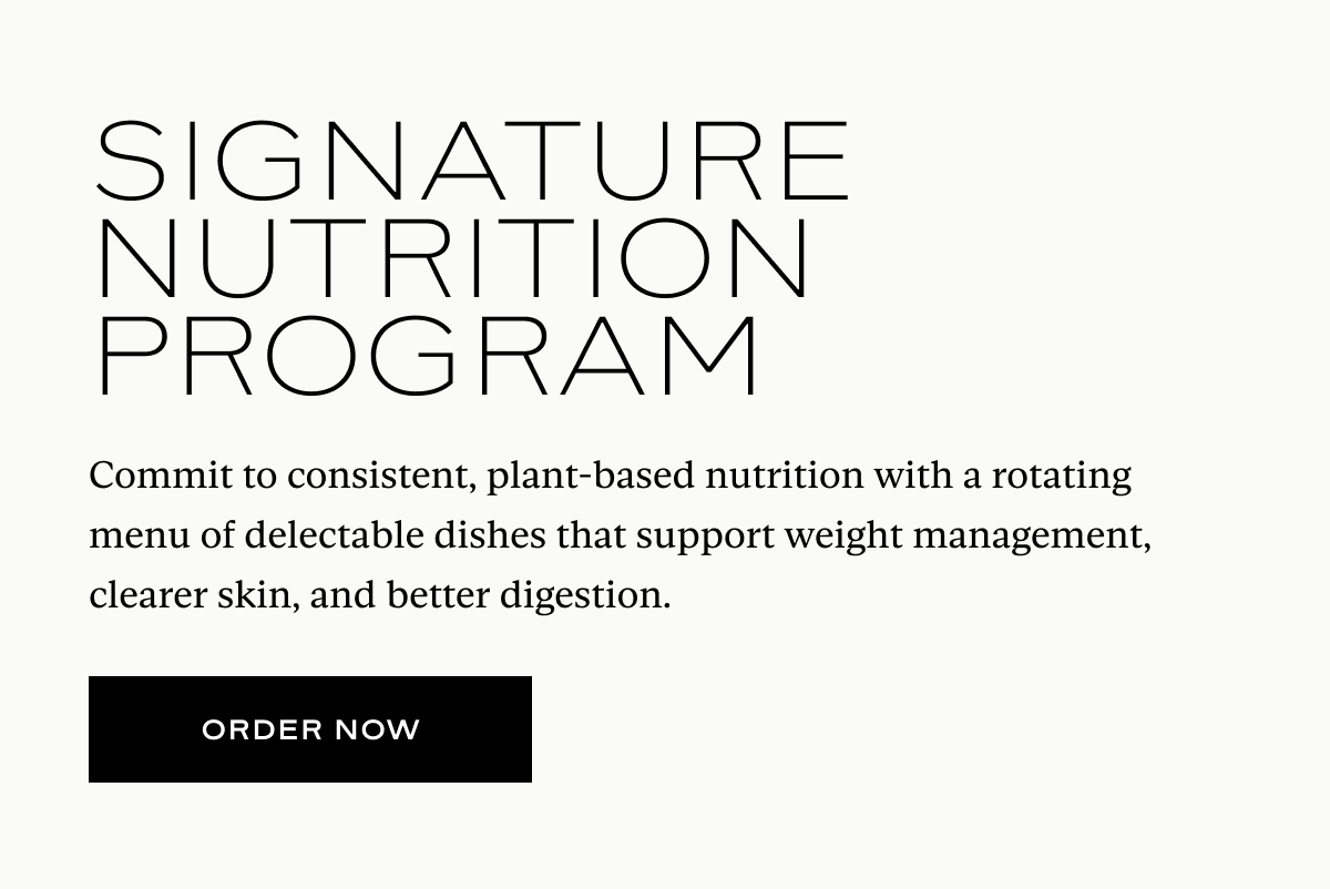 Signature Nutrition Program