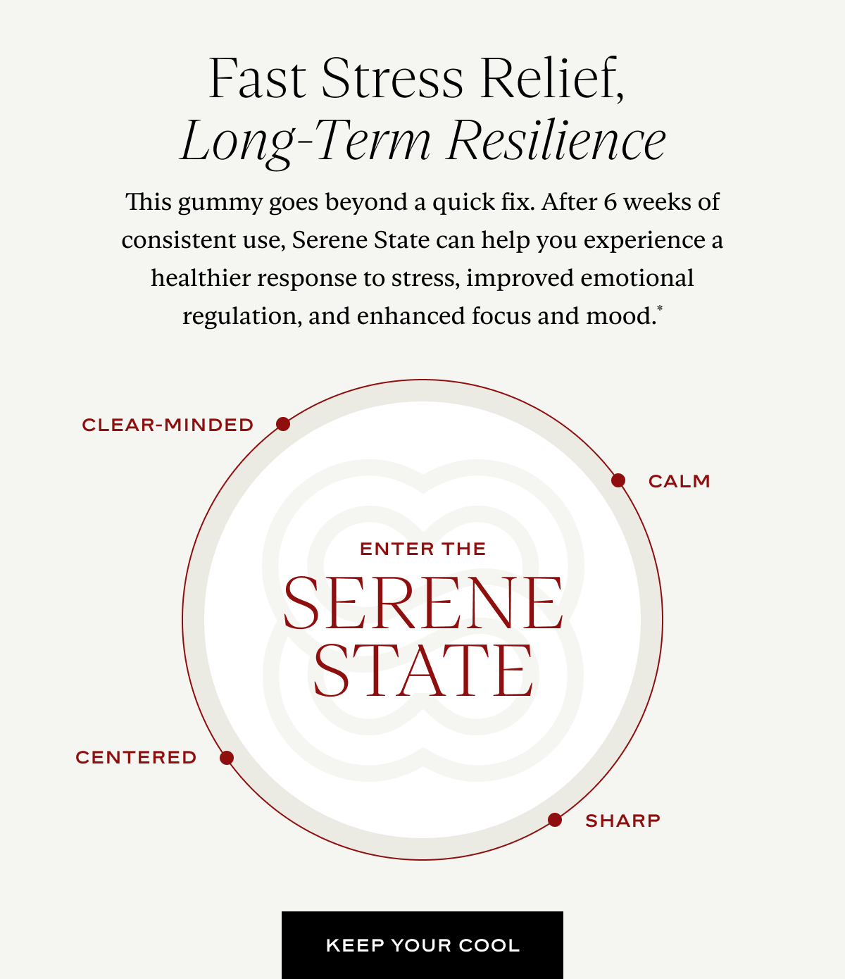 Fast Stress Relief, Long-Term Resilience 