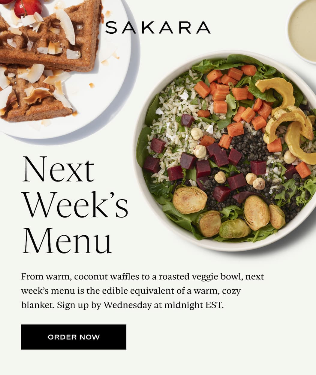 Next Week's Menu is here!