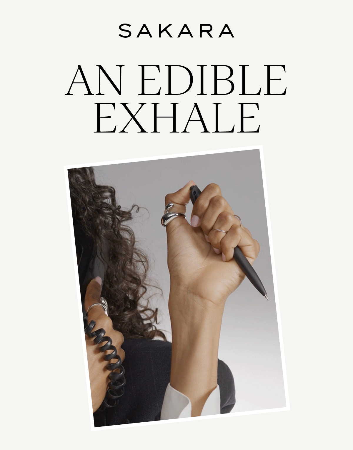 An Edible Exhale
