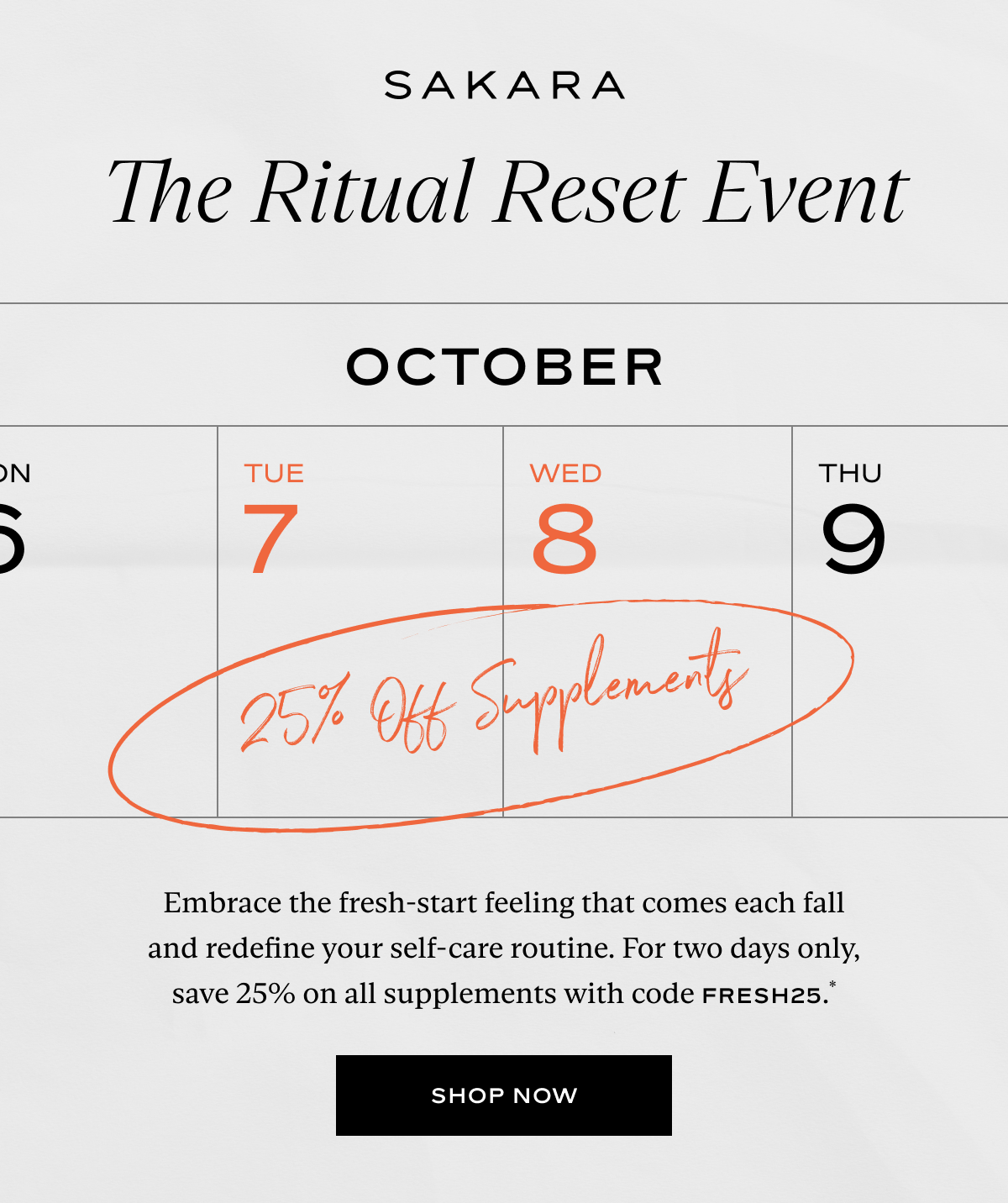 The Ritual Reset Event