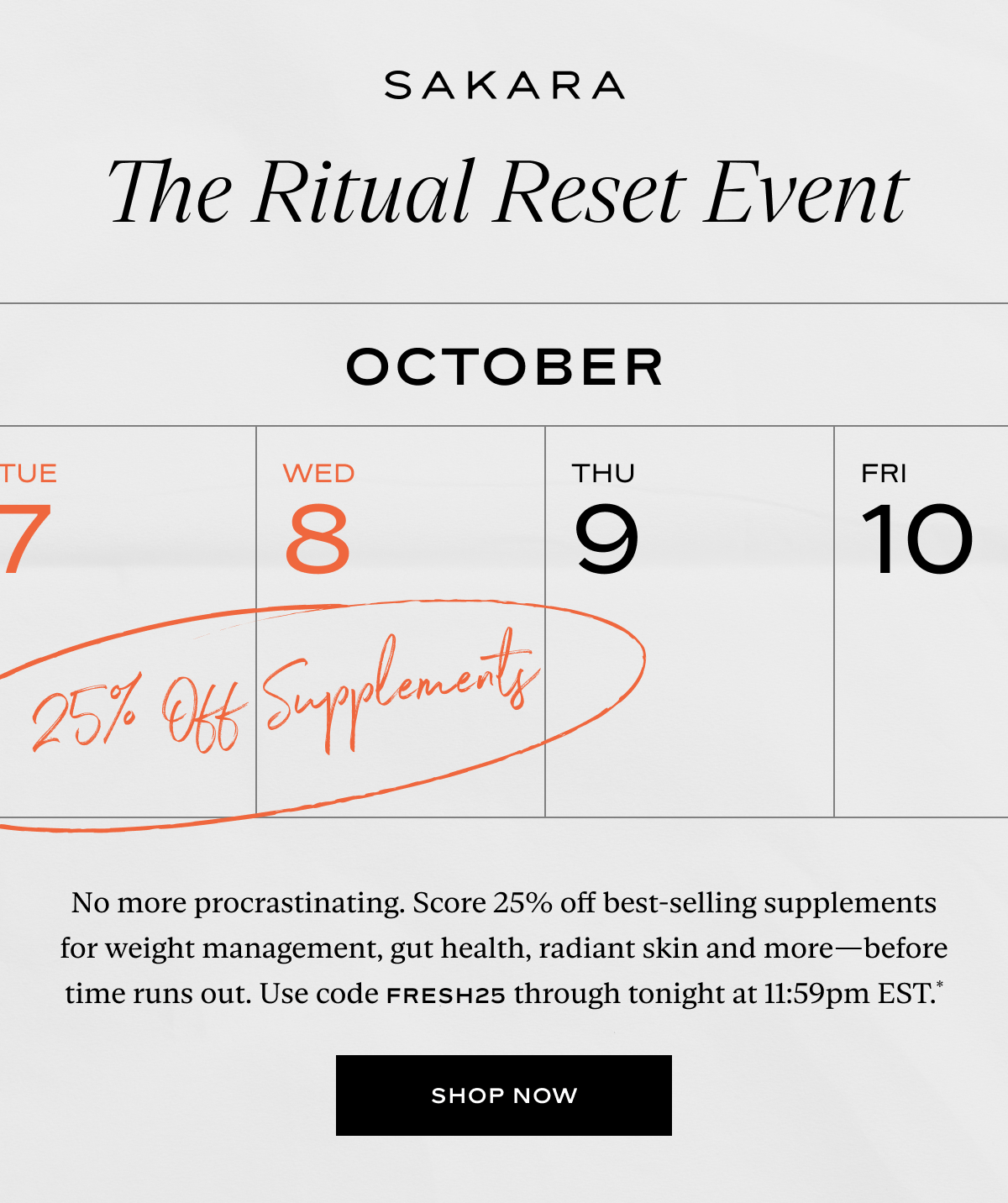 The Ritual Reset Event - Last Chance