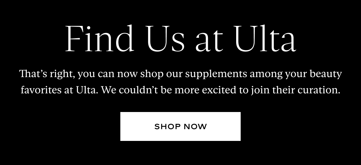 Find Us at Ulta