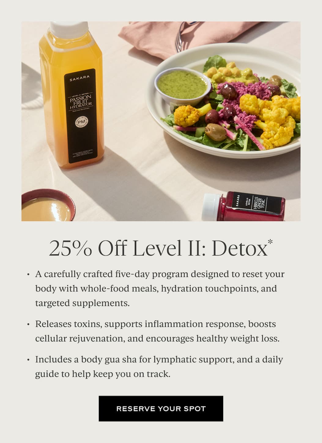 Sakara: Level II: Detox
