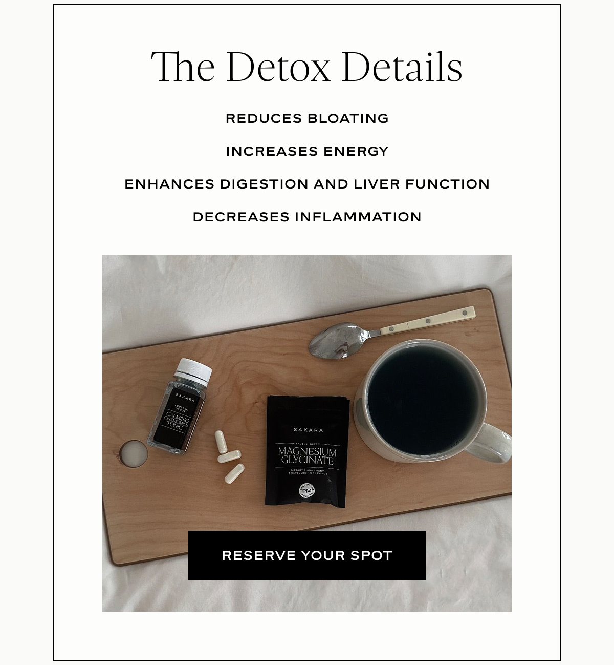 The Detox Details