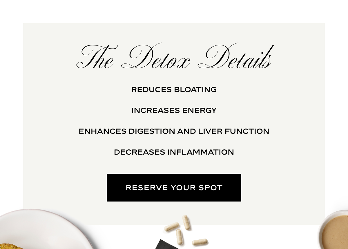 The Detox Details