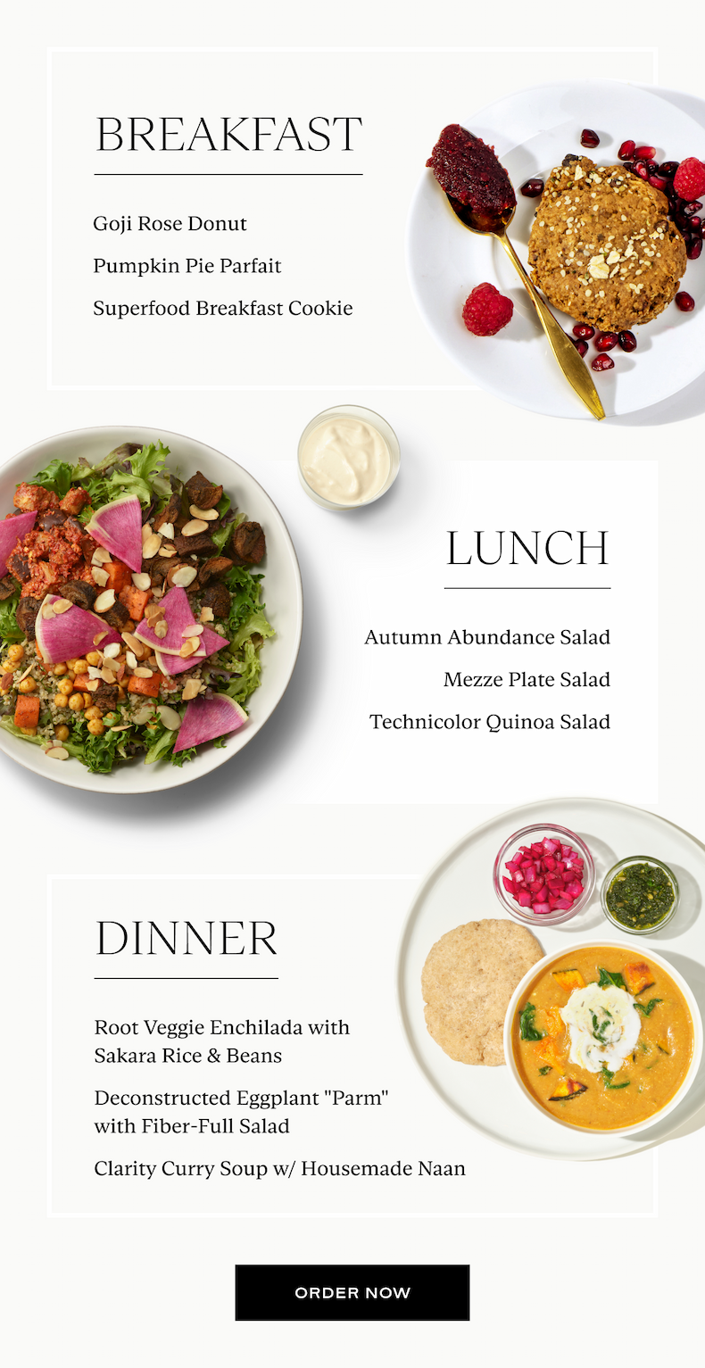 Next Week's Menu
