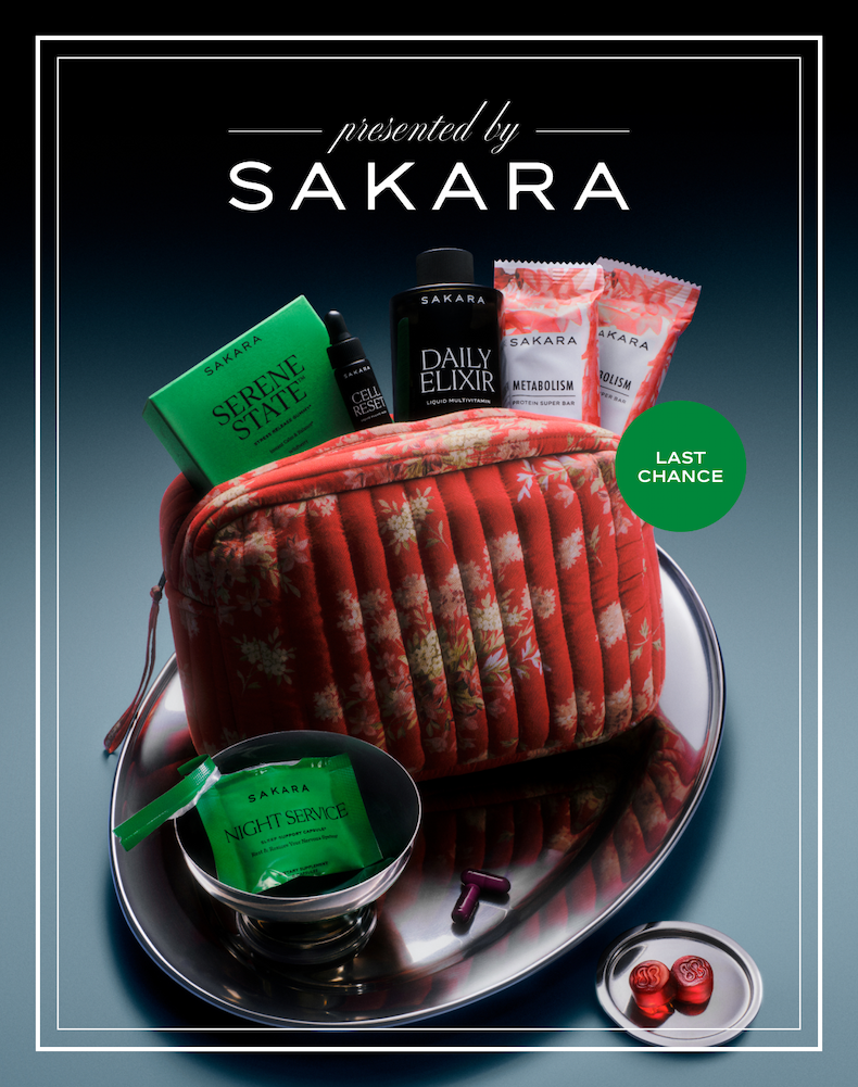 Presented by Sakara: Free Limited-Edition DÔEN Pouch