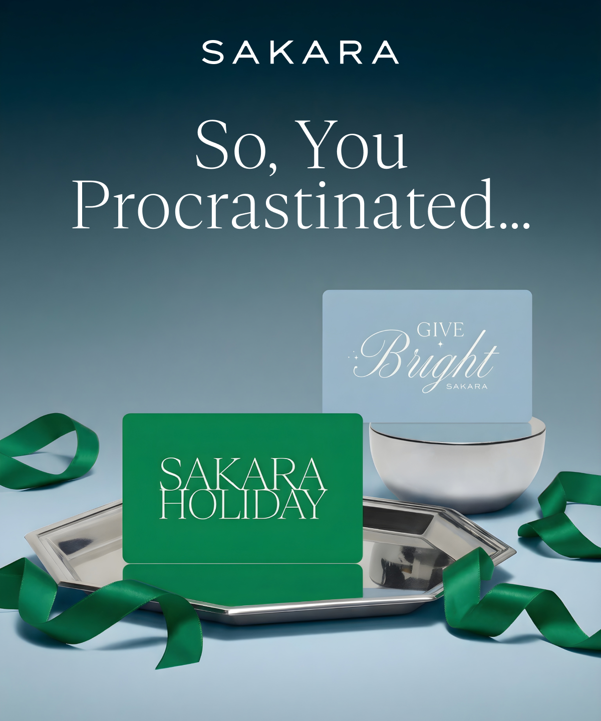 Sakara: So, You Procrastinated 