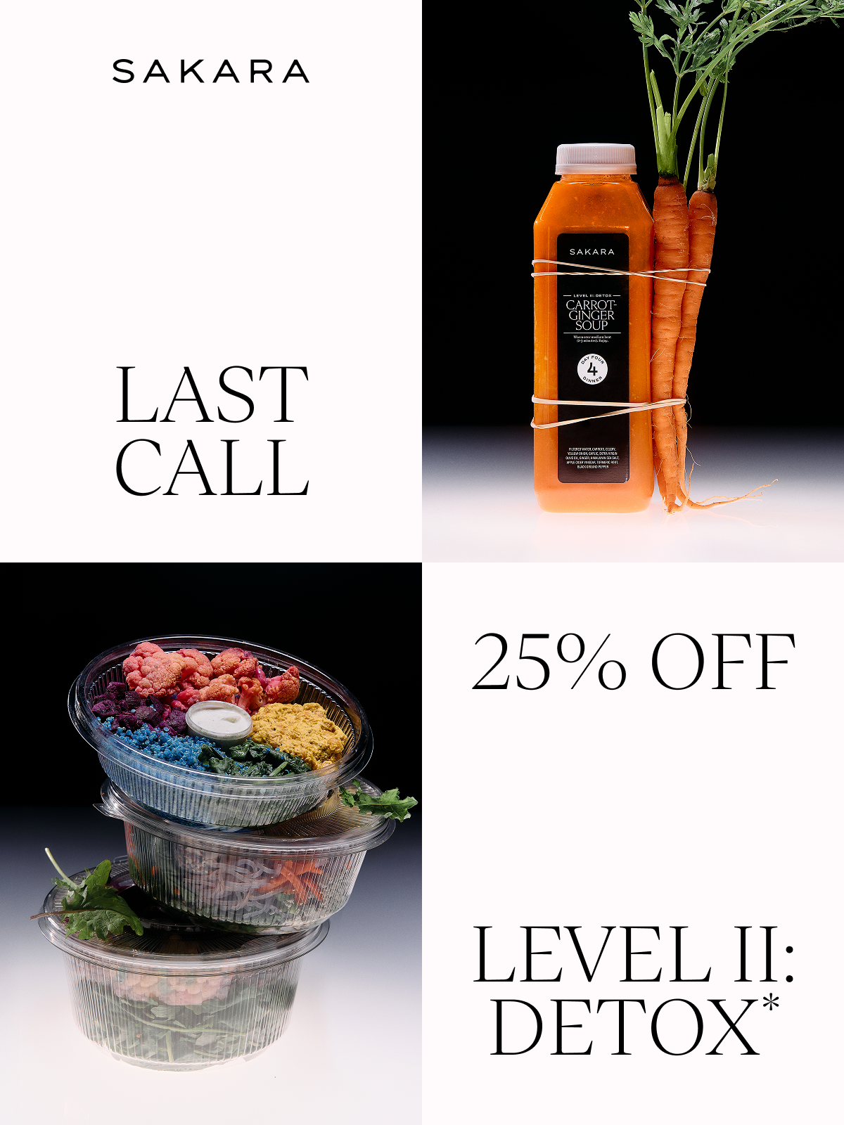Sakara: Last Call, 25% Off Level II: Detox