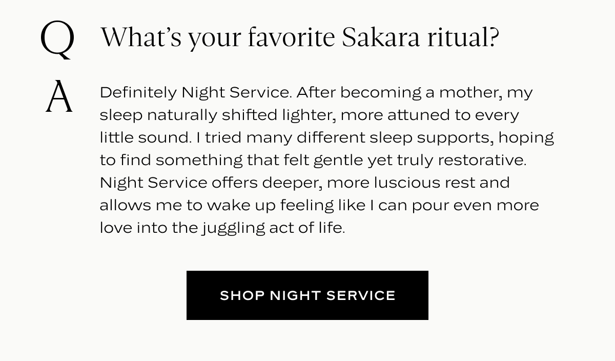What's your favorite Sakara ritual?