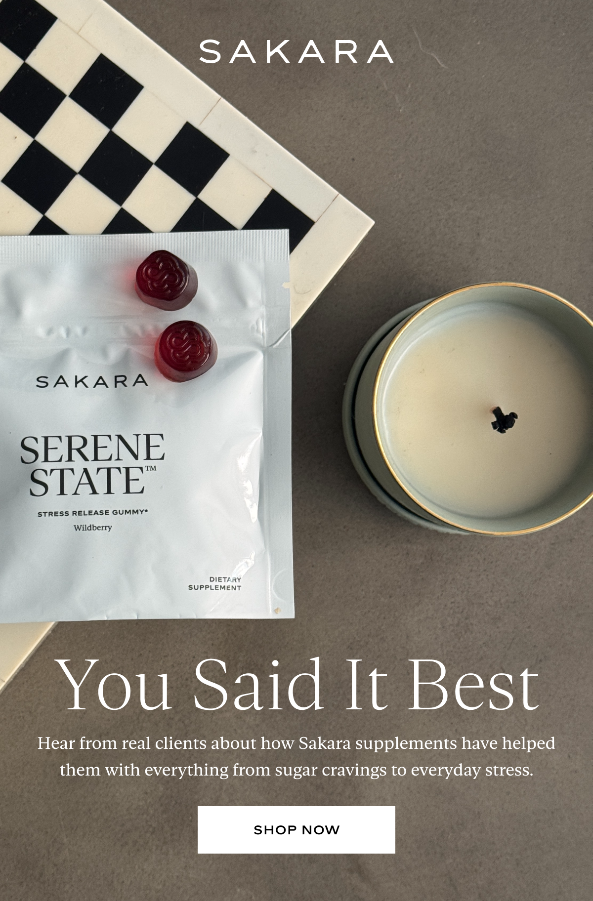 You Said It Best: Hear from real clients about how Sakara supplements have helped them with everything from sugar cravings to everyday stress.