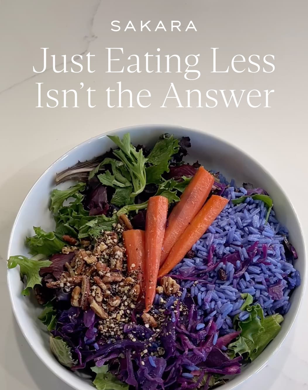 Sakara Just Eating Less Isn't the Answer