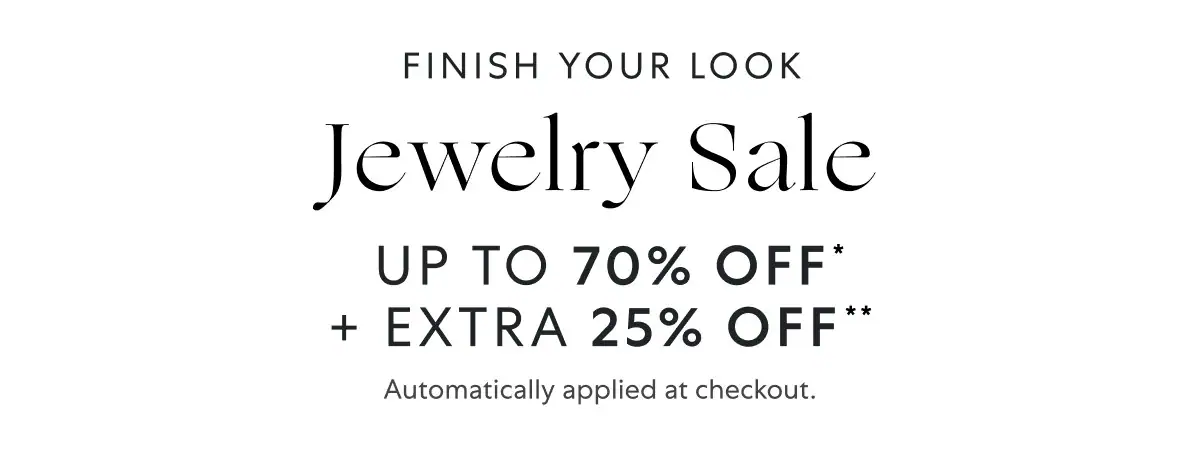 Jewelry Sale