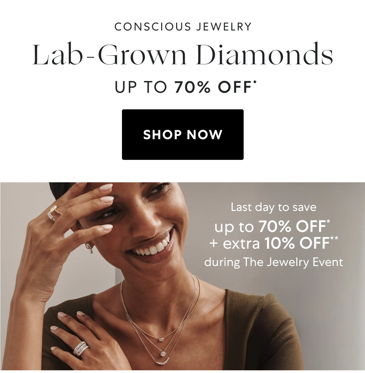 LAST CHANCE: Up to 70% OFF + extra 10% OFF