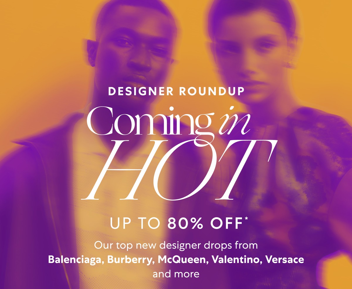New Designer Drops: Burberry, McQueen and more