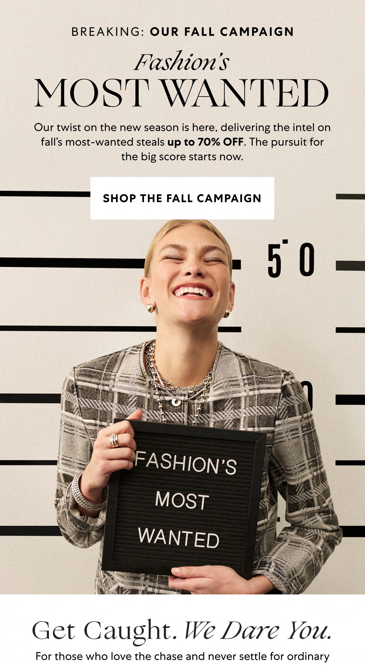 Shop The Fall Campaign