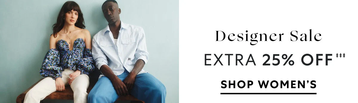 Designer Sale - Extra 25% off - Shop Women's