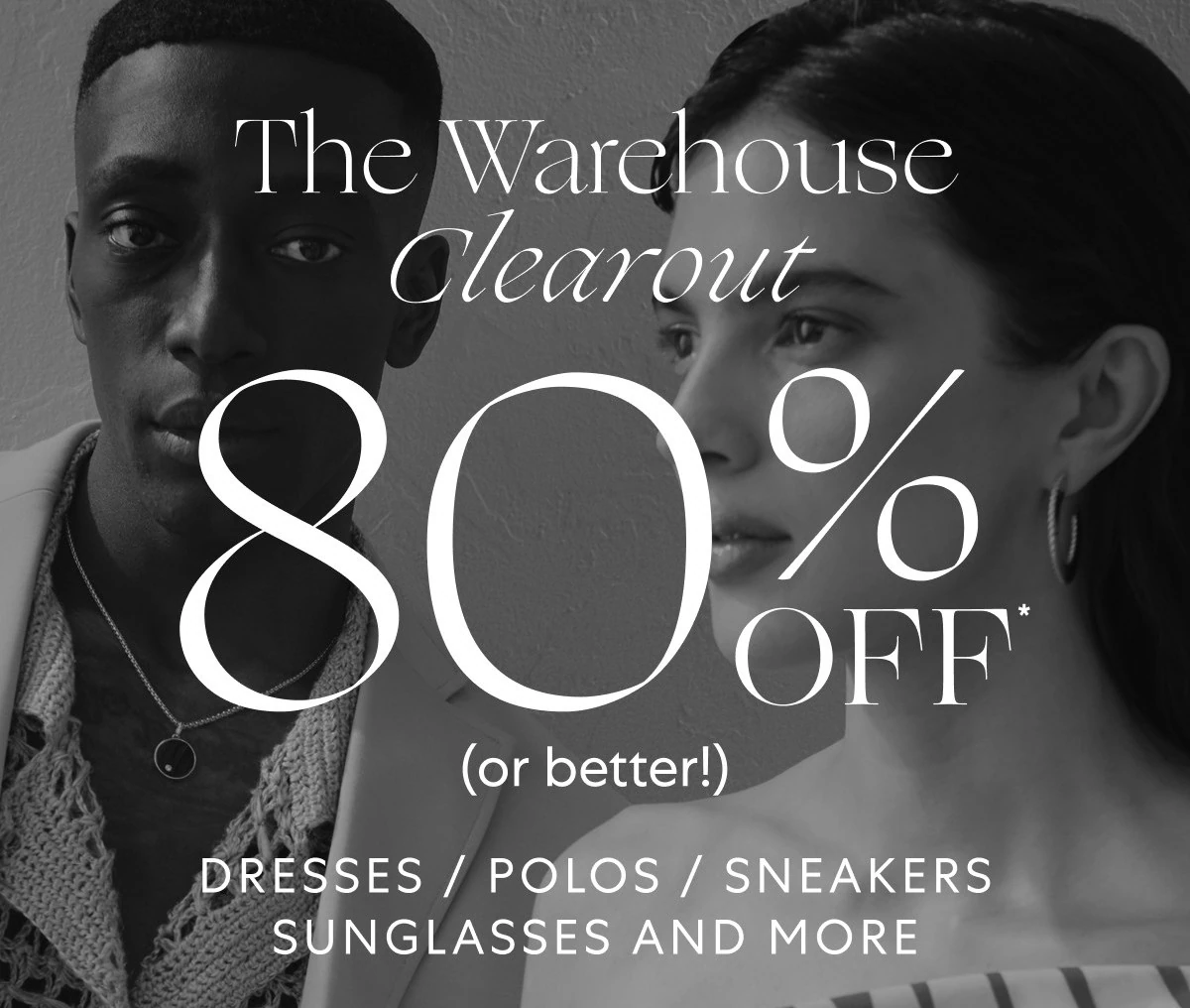80% OFF (or better) on brands you love