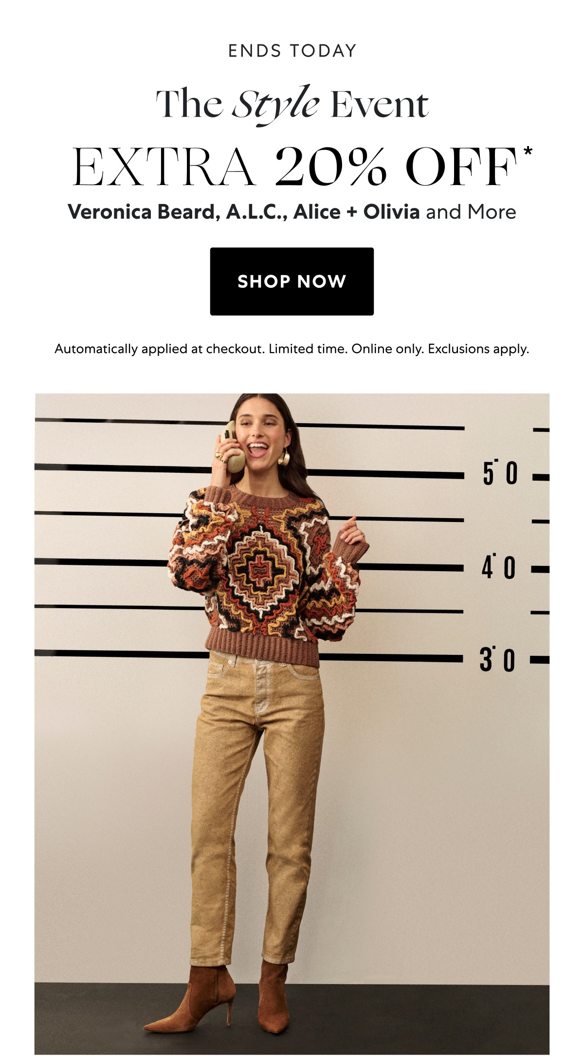 LAST CHANCE: Extra 20% OFF