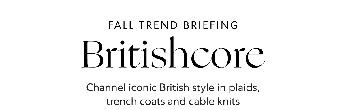 London calling: Trending British icons