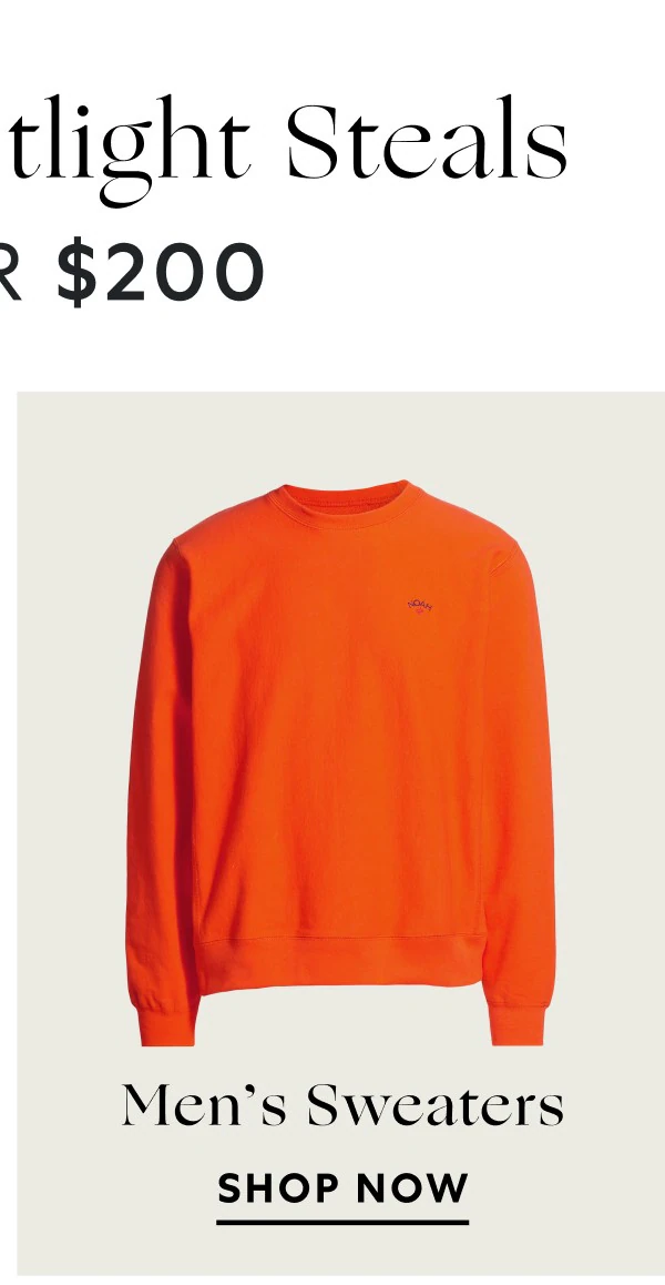 Shop Now Men's Sweaters